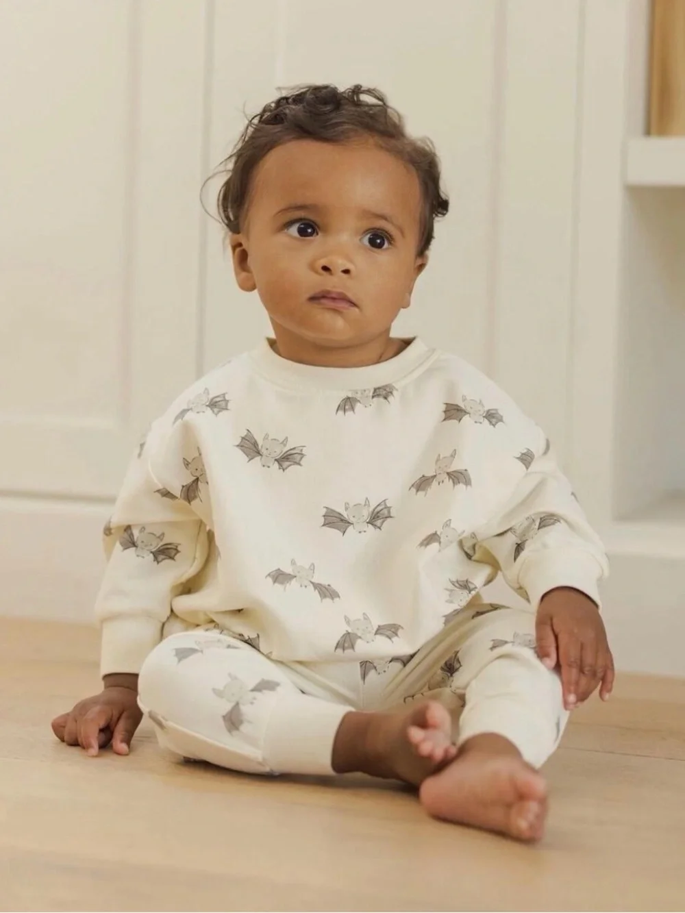 NWT Quincy Mae Bat Fleece Set